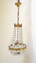 small vintage french chandelier